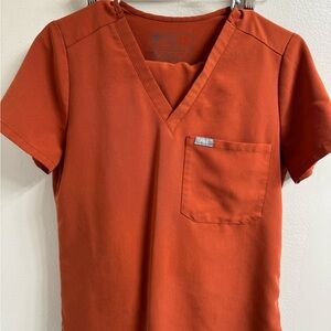 Figs Terracotta Scrub set Xsmall/regular